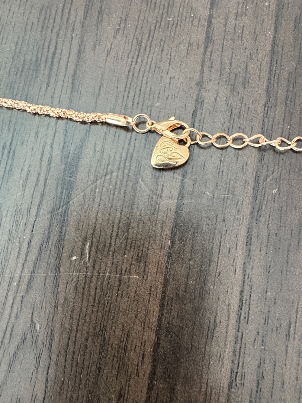 Betsey Johnson Gold-Tone Necklace with Turquoise and Pink Floral Pendant - Picture 3 of 7